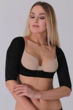 Siyah Kadın Kol ve Sırt Toparlayıcı Korse - 796 - Görsel 4