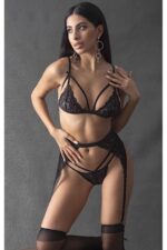 Siyah Jartiyer Takım - 1035 - Görsel 4