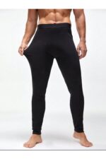 Siyah Erkek Termal İçlik Tayt - Görsel 3