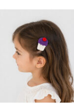 %100 Pamuk El Yapımı Örgü Muffin Çıtçıt Toka – Bebek & Kız Çocuk Saç Aksesuarı