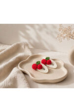 %100 Pamuk El Yapımı Örgü 2'li Çıtçıt Toka – Bebek & Kız Çocuk Saç Aksesuarı - Görsel 2