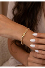 Aura Trio 3 Taşlı İnce Bileklik Paslanmaz Çelik - Görsel 3