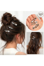 5 cm 50’li Avantaj Paket Çıt Çıt Toka – Metal Klips Set