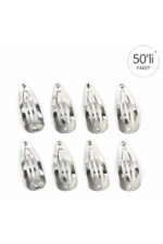 5 cm 50’li Avantaj Paket Çıt Çıt Toka – Metal Klips Set - Görsel 4