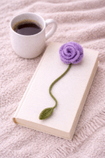 El Örgüsü Gül Ayraç - Mor